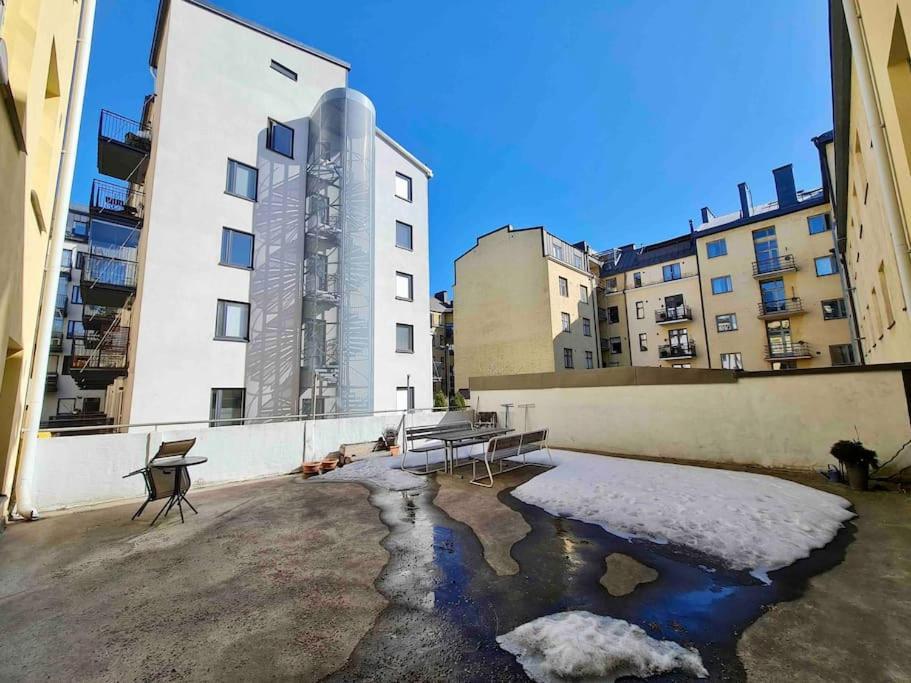 Stylish Studio In Downtown Helsinki Exterior photo